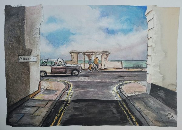 Art Deco Seaside Shelter from Farrier Street